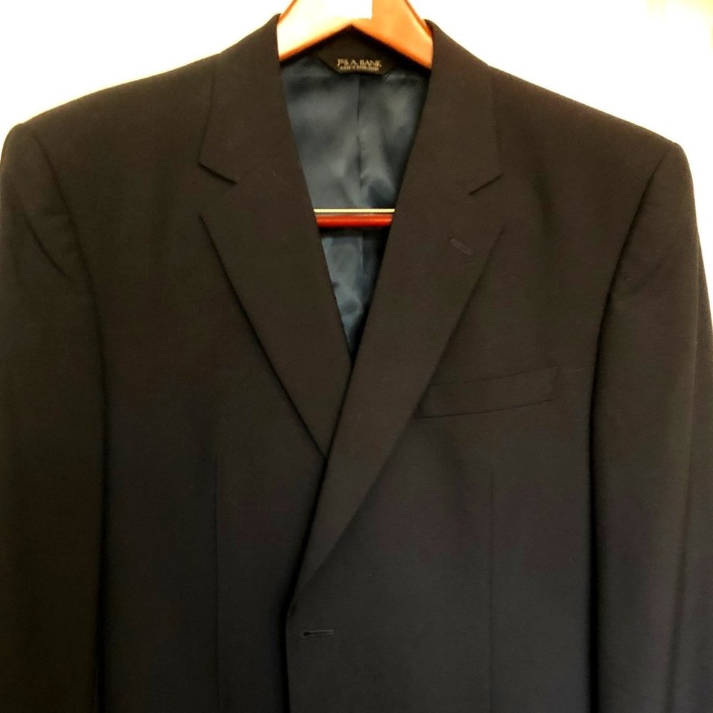 Mens ' Jos. A. Bank 100% Wool Sport Coat 46R